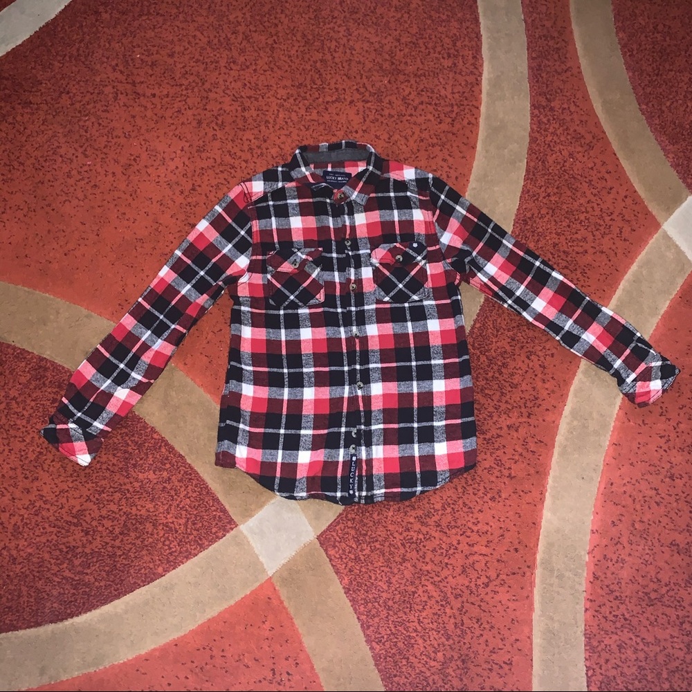 Lucky Brand button down flannel